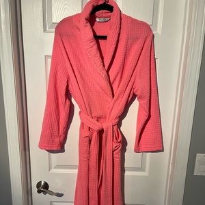 Jasmine Rose Pink Waffle Bath Robe